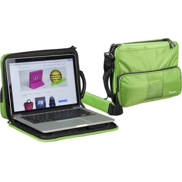 Bump Armor Moq 12 Stay-In Laptop 14 Inch Case Allows For Quick Access To, PK12 TR1OO-14BK